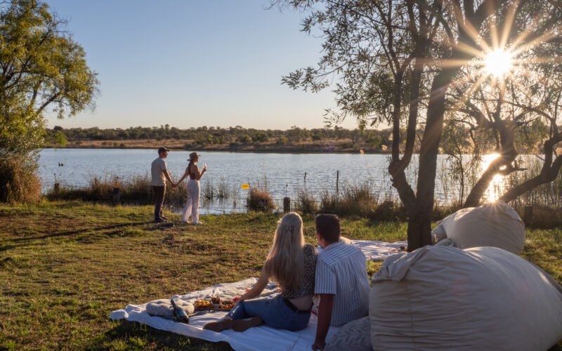 Kwafubesi-Tented-Camp-dam-picnic