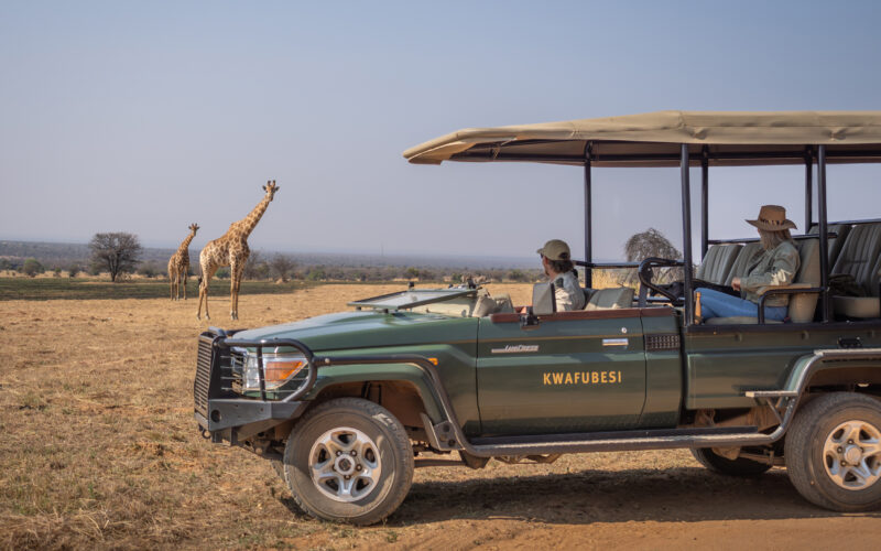 Kwafubesi-Tented-Camp-safari-with-griaffe